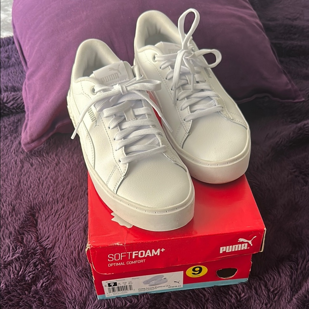 PUMA Smash Platform v2 L Sneaker